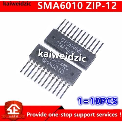 Kaiweikdic New imported original SMA6010 ZIP12 Three phase brushless DC motor driving IC chip for printer carriage