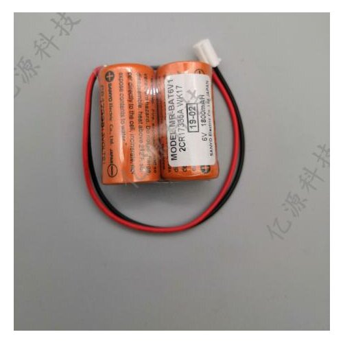 New CR17335SE-R 2CR17335 6V MR-J4 WK17 MR-BAT6V Battery Pack