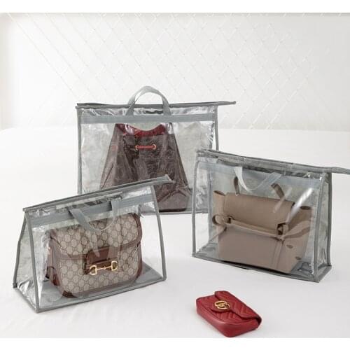 Bag Dustproof Bag Wardrobe Hanging Bag Storage Bag PVC Transparent Waterproof Bag Protection Storage Hanging Bag