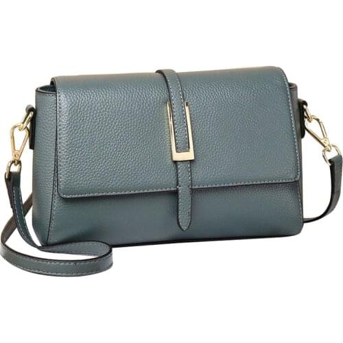 Fashion Genuine Cow Leather bags 2021 womens brand Luxury Small Handbag Female Tote Shoulder bag Ladies Messenger bags