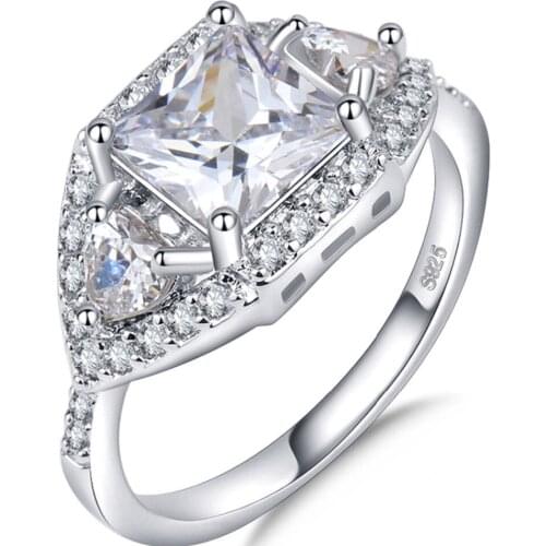 WKQWYH Rings With Diamonds