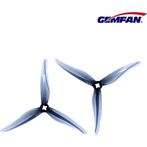 2 Pairs Gemfan Hurricane SL 5125 Hurricane Durable 3 Blade Propeller 2mm Shaft for Toothpick RC FPV Racing Drone DIY Accessories