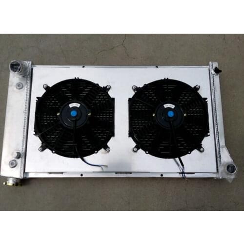 3 ROW Aluminum Radiator For 1967 -1972 Chevy C10 C20 K10 K20 K30+ SHROUD+FANS 68 69 70 71 72 BRAND NEW