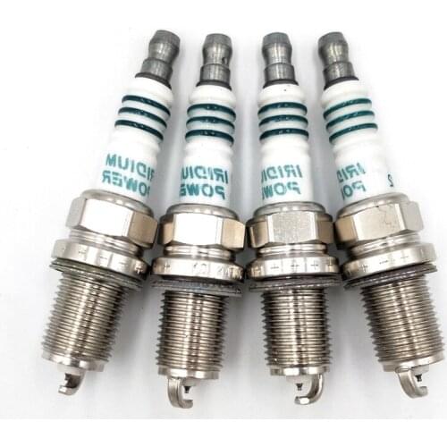4PC IK22 Iridium Power Spark Plug #5310 for Nissan Ford Audi Volvo Renault