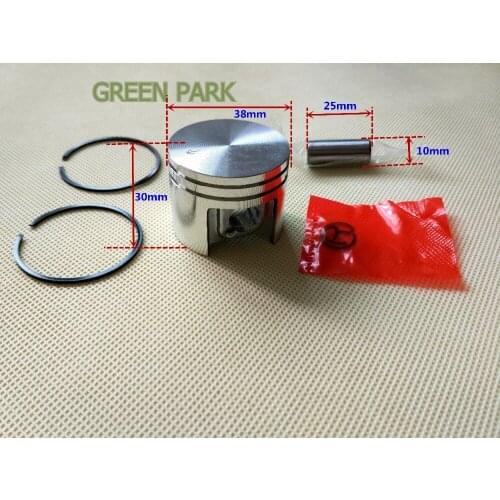 5 sets 38MM Piston Kit With Ring and 10MM Pin Assy For STIHL 018 MS180 CHAINSAW Spare Parts NEW Engine replacement Parts