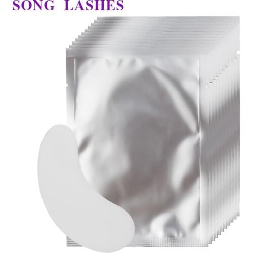SONG LASHES 50 Tablets 3D Super Thin and Soft Lint-free Surface Hydrogel EyePatch Eyelash EXtension 4g per pair