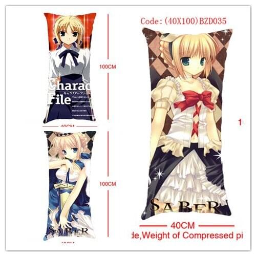 Fate Game Anime Customized Pillow Case Home Bedroom Pillows Cover Cartoon Decorative Pillowcase Unisex New