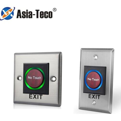 Infrared Sensor Switch No Touch Contactless Door Release Exit Button with LED Indication