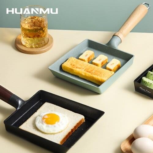 Maifan Stone Non-Stick Pan Induction Cooker Gas Stove Universal Pancake Pan Kitchen Household Anti-Scalding Handle Frying Pot