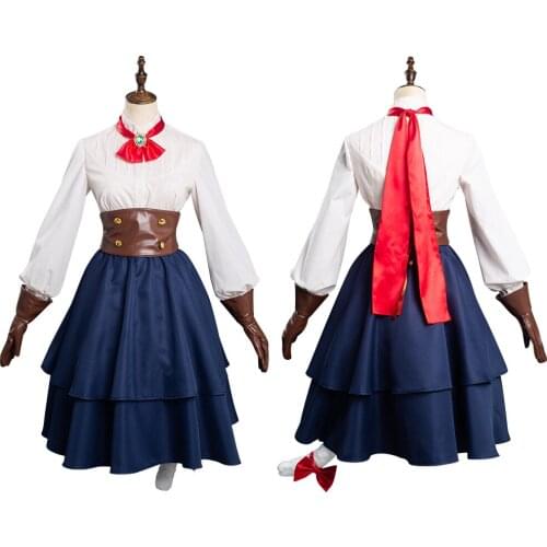 Game Ni no Kuni Cross Worlds Witch Cosplay Costume Dress Outfits Halloween Carnival Suit