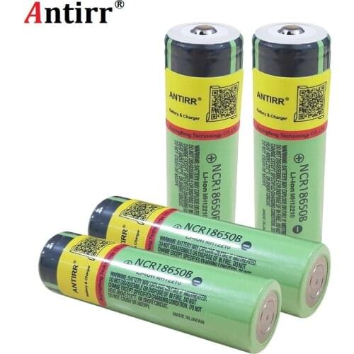 For panasonic New Original Protected 18650 NCR18650B Rechargeable Li-ion battery 3.7V With PCB 3400mAh For Flashlight batteries