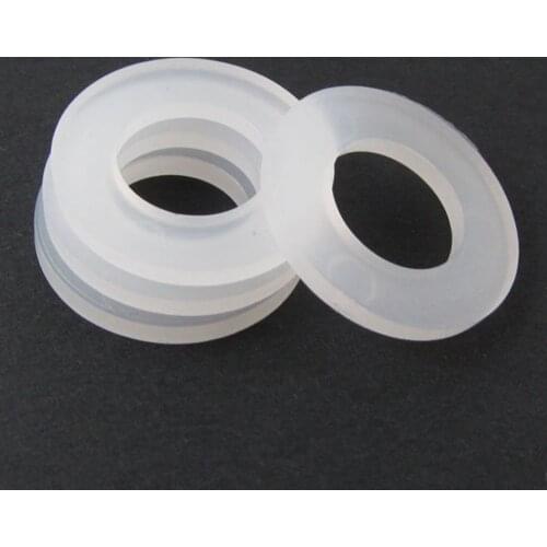 M8*13mm*0.8mm Soft Transparent Plastic Nylon Insulation Thin Flat Washer 1000pcs/lot