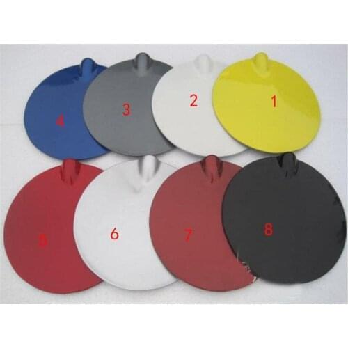 Metal outside Oil filler door Fuel tank cap for 2005-2013 FORD Focus Fuel tank outer cover Filler cap