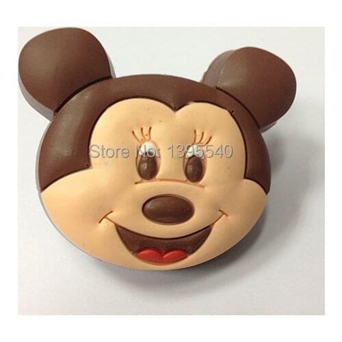 New Bear Cartoon Cabinet Knobs Kids Drawer Handles Cut Closet Pulls Lovely Kindergarten Shake Handles & Knobs Shoes Box Bas Pull