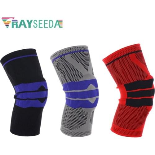 Professional Sports Safety Knee Pads KneePads For Basketball Fitness And Outdoor Climbing Double Spring Support Knee Protector