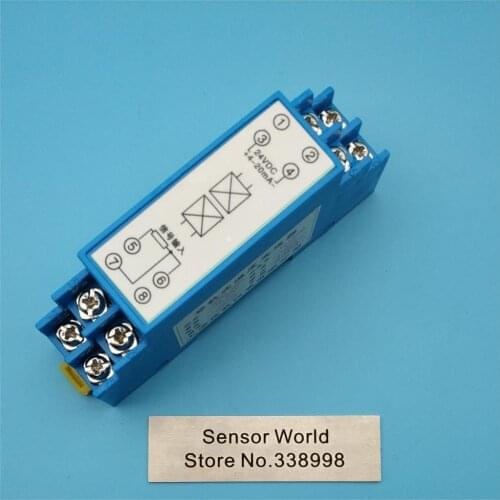 Rail temperature transmitter 24VDC PT100 0-10V/ PT1000 0-10V / K-type 0-10V