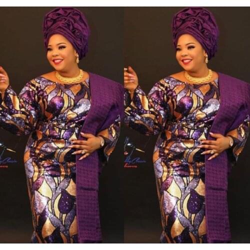 Zhenguiru High Quality Frech Mesh Sequin Fabric African Lace Fabric 2021 New Sewing Lace and Embroidery Nigerian Wedding A 2408