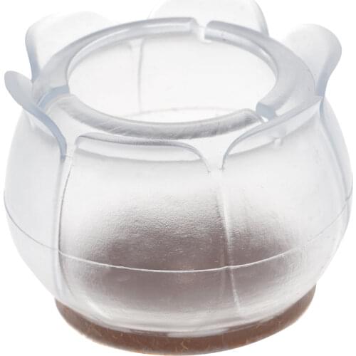 10Pc Table Legs Protectors Silicone Anti Slip Feet Cups Furniture Pads Chair Leg Caps Tube End Covers Non Skid Patio Chairs Mats