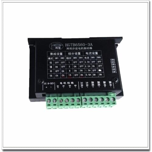 2H45B High performance digital CNC 4.2A DC24-50V Stepping Stepper Motor Driver Controller Substitute M542, stepper Driver M542