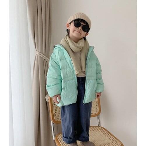 90% Duck Down Jacket Coat Baby Girls Boys Parka Kids Hood Winter Children Spring Fall Winter Toddler Outerwear 1-12 Year