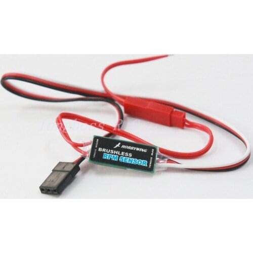 1000rpm to 300000rpm Hobbywing Brushless RPM Sensor For High-Voltage ESC