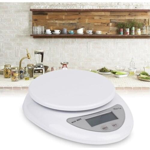 5kg Mini Digital Electronic LED Scale Kitchen Food Diet Balance 5kg Weighting Tool Measuring Tools & Scales Kitchen Dining