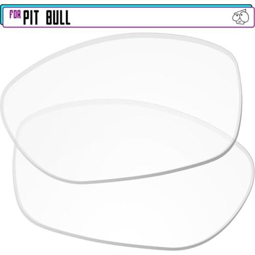 EZReplace Polarized Replacement Lenses for - Oakley Pit Bull Sunglasses - HD Clear