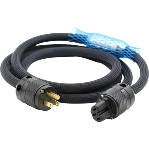 Hifi G7 SPX800 Schuko power cable, US standard power cord ,EU version hifi cable