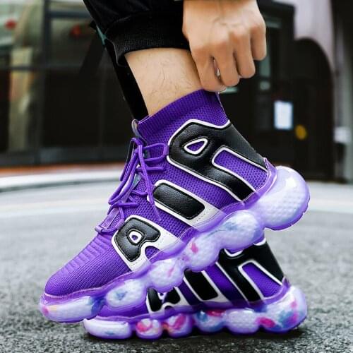 Casual Shoes Men Colorful Fashion Man Sneakers Mesh Male Mixed Colors Outdoor Footwears Autumn Platform Leisure Shoes Youth Tide
