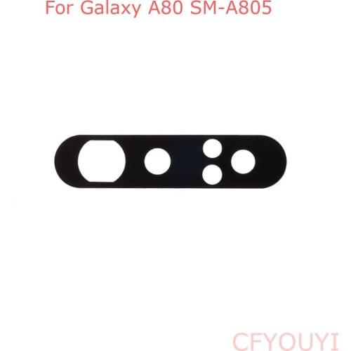 1pcs New Rear Back Camera Lens Cover With Adhesive Sticker Glue for Samsung Galaxy A80 A805