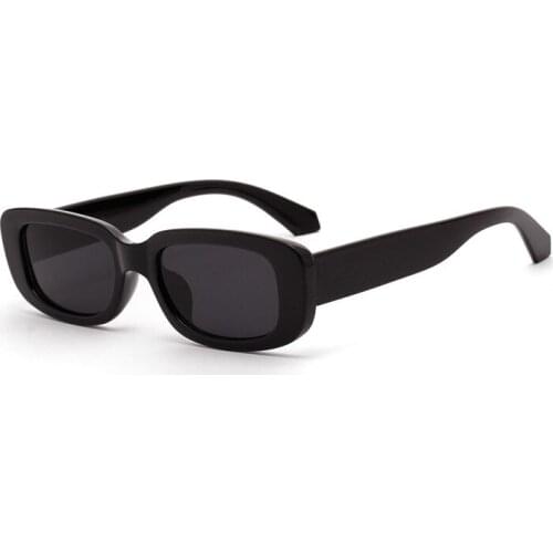 2021 New Fashion Vintage Sunglasses Women Brand Designer Retro Sunglass Rectangle Sun Glasses Female UV400 Lens Eyewears