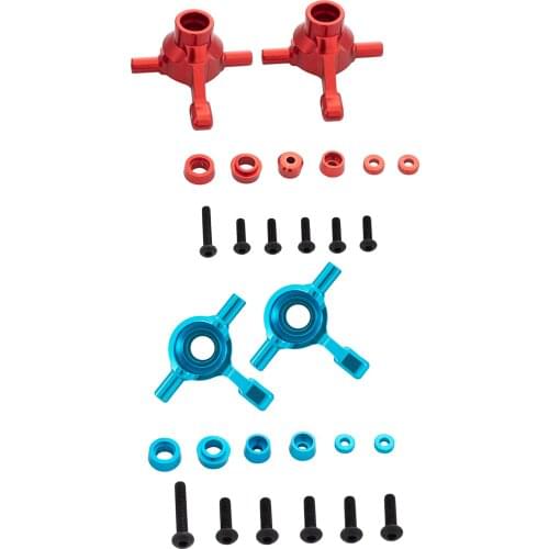 Aluminum Alloy Front Steering Cup Upright Hub for Tamiya TT02 RC Cars