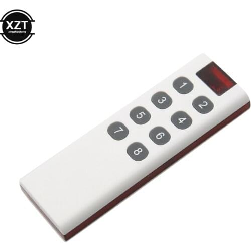 RF 433MHz Wireless Learning Code Digital Remote Control Transmitter for Switch 1/2/3/4/6/8/10 Button 2262/EV1527