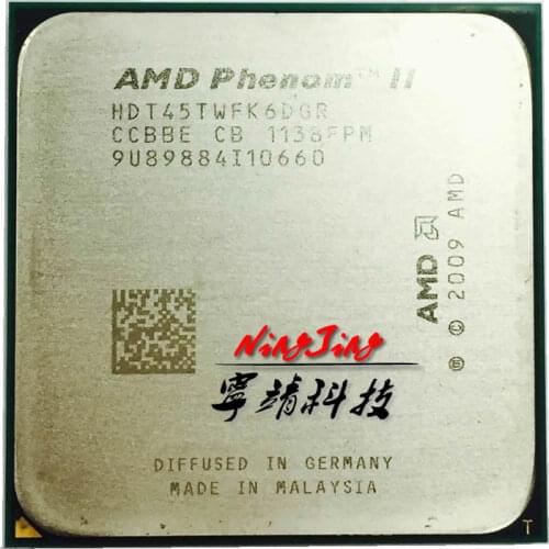 AMD Phenom II X6 1045T 1045 2.7 GHz six-core CPU Processor HDT45TWFK6DGR Socket AM3