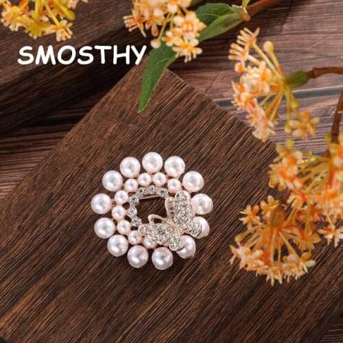 Smosthy/思沐丝 Butterfly Brooches For Clothes