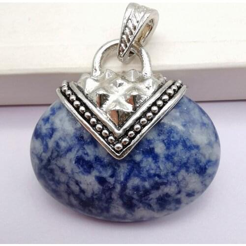 Sodalite Stone GEM Bead GEM Pendant Jewelry S615
