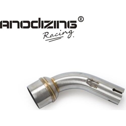 Motorcycle Exhaust middle pipe for YAMAHA R3 R25 2015-2018 without exhaust Slip-On Link Pipe