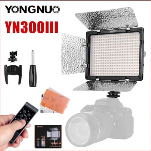 Yongnuo YN300III LED Light With Remote Control YN300 III 3200k-5500K For Camera Photo LED Video Fill Light APP Control