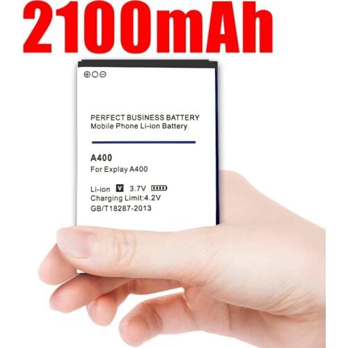 2100mAh High Quality For EXPLAY A400 Battery Accumulator