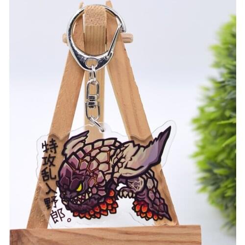 WL0866 Chibi Keychain Acrylic Cartoon Keyring Accessories