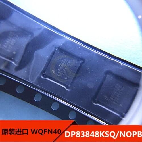 DP83848KSQ/NOPB WQFN40 single port 10/100 MB/s Ethernet transceiver original products