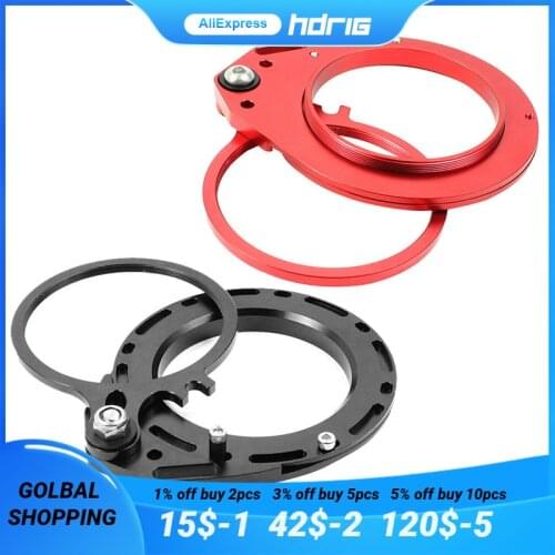 HDRIG 67mm Lens Adapter Underwater Photography Camera Lens Carrier Aluminum Alloy Adapter Ring Lens Adapter