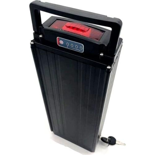 48V 20AH 21Ah for Samsung 2600mah cell electric bike battery 48v 750W 1000W with bicycle luggage rack and tail light