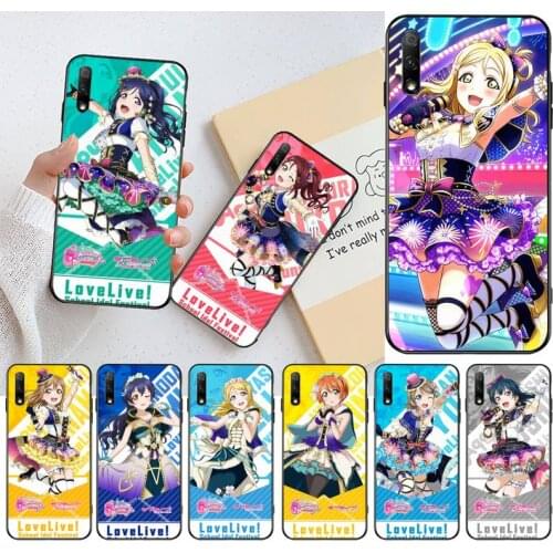 Love Live School idol project Soft Phone Cover For Huawei Nova 6se 7 7pro 7se honor 7A 8A 7C Prime2019