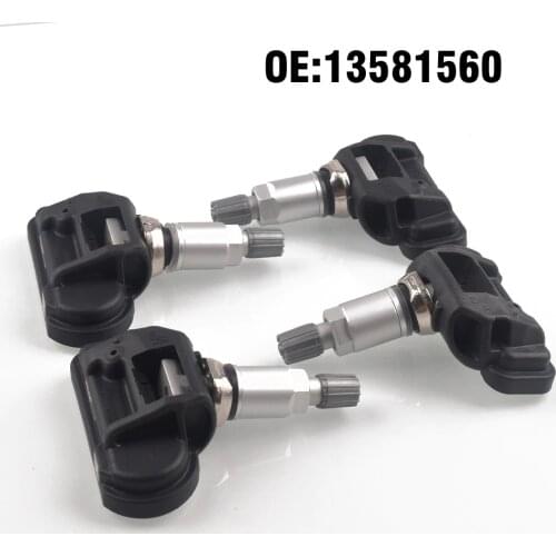 4 PCS Car Tire Pressure Monitor Sensor TPMS 13581560 for Opel Vauxhall Astra For Chevrolet Corvette Volt