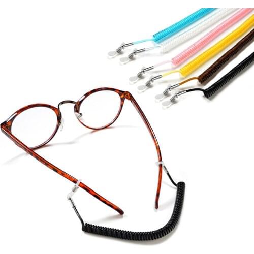 Children Soft Elastic Glasses Strap Anti-slip Silicone Sunglasses Chain Spectacle Holder String Rope Lanyard