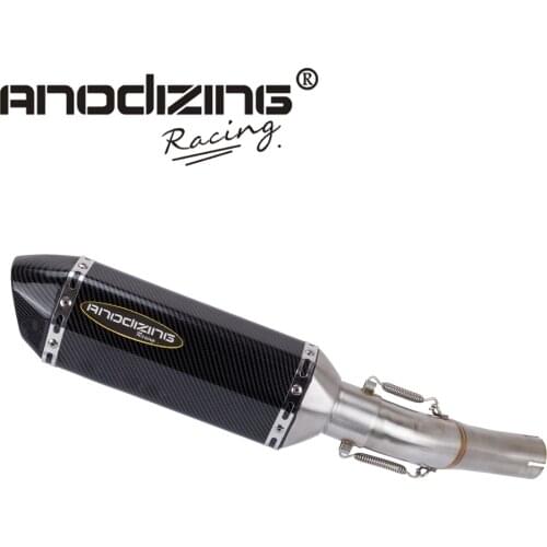 Motorcycle Middle Pipe Link Exhaust System Slip On Slip-on Muffler For Honda CB500F CBR400R CBR500R CB 500F 2016 2017 2018