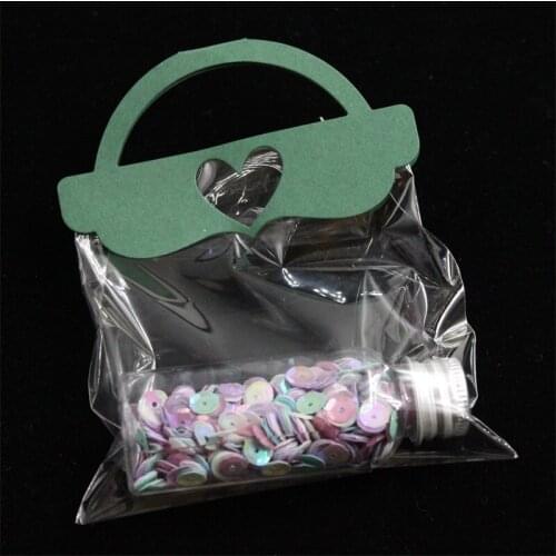 KLJUYP Heart Treatbag Topper Metal Cutting Dies Scrapbook Paper Craft Decoration dies scrapbooking