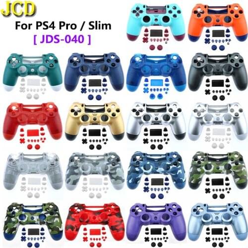 For PS4 Slim Pro Controller JDS 040 JDM-040 Front Back Hard Plastic Housing Shell Case Button Mod Kit For Dualshock 4 Pro Gen 2