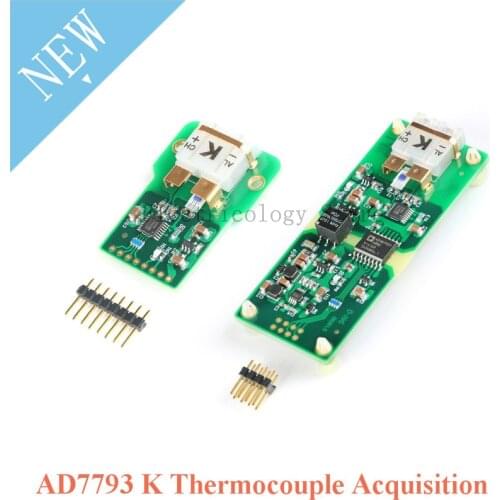 AD7793 K Thermocouple Acquisition Module High Precision Temperature Measurement PT100 With Isolation SPI interface STM32F10X